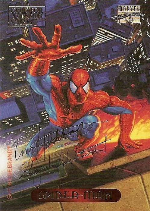 MARVEL MASTERPIECES 94 -  "GOLD SIGNATURE" SERIES CARD 115