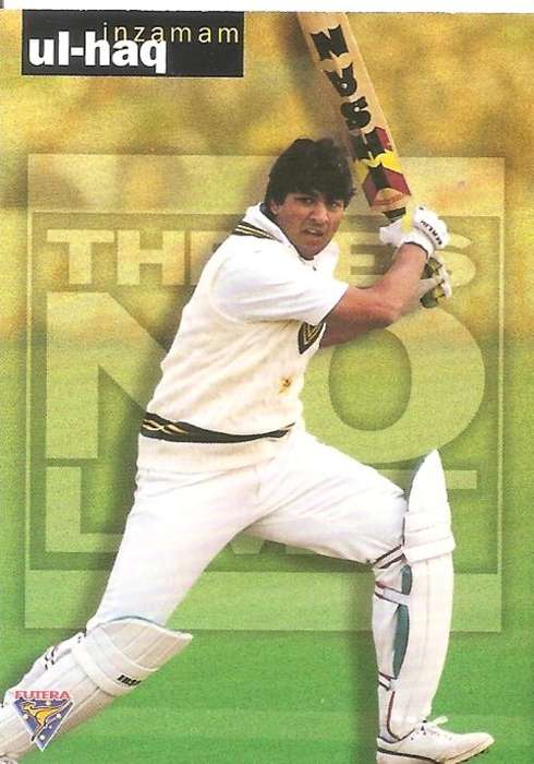 INZAMAN UL-HAQ - FUTERA `THERE`S NO LIMIT` CRICKET - INSERT CARD TNL25