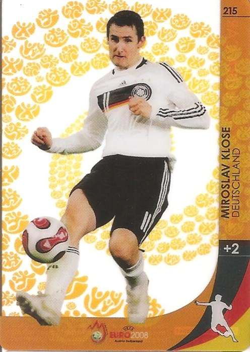 MIROSLAV KLOSE - PANINI EURO 2008 OFFICAL COLLECTION - "ULTRA" CARD 215