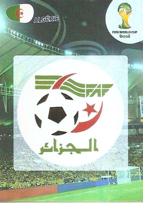 WORLD CUP 2014 ADRENALYN XL - ALGERIA  "COUNTRY BADGE" CARD