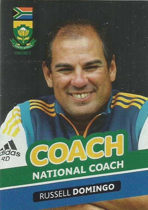 RUSSELL DOMINGO  - 2014 BIG BALL `HEROES COLLECTION` - `COACH` FOIL TRADING CARD 19