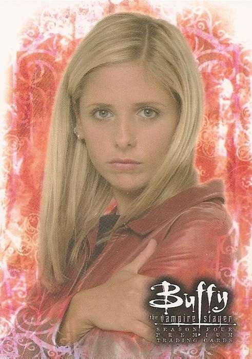 BUFFY "VANPIRE SLAYER" S4 - MOVIE TRADING CARDS - PROMO TRADING CARD