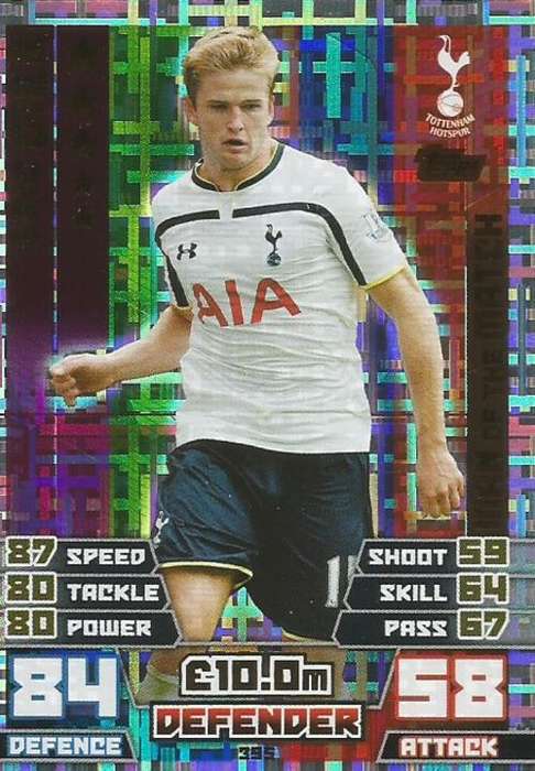 ERIC DIER  - MATCH ATTAX 2014/2015 - "MAN of the MATCH" CARD