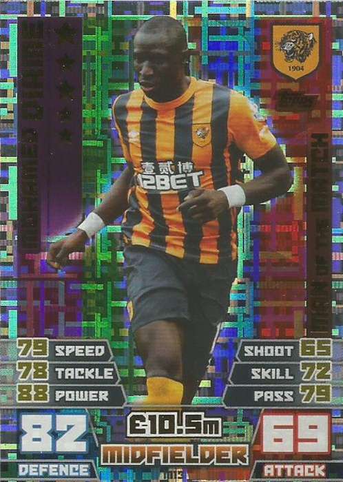 M. DIAME - MATCH ATTAX EXTRA 2015 - "MAN of the MATCH" CARD