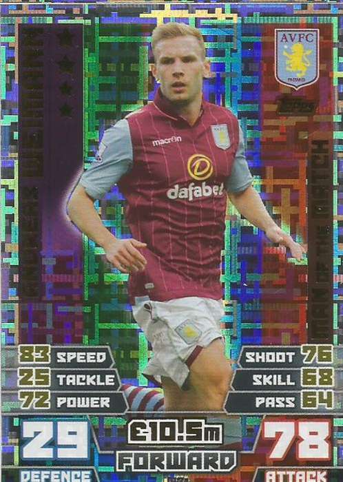 ANDREAS WEIMAN  - MATCH ATTAX EXTRA 2015 - "MAN of the MATCH" CARD