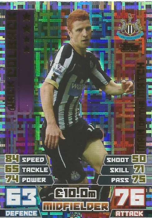JACK COLBACK - MATCH ATTAX EXTRA 2015 - "MAN of the MATCH" CARD