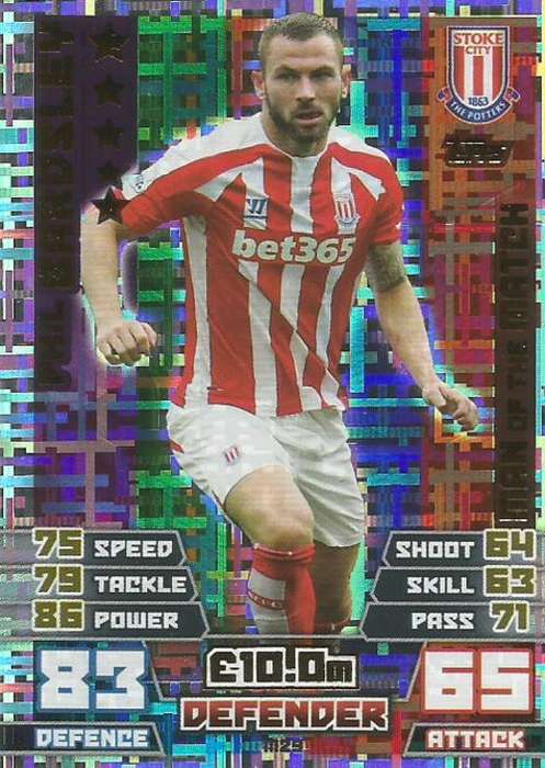 PHIL BARDSLEY - MATCH ATTAX EXTRA 2015 - "MAN of the MATCH" CARD