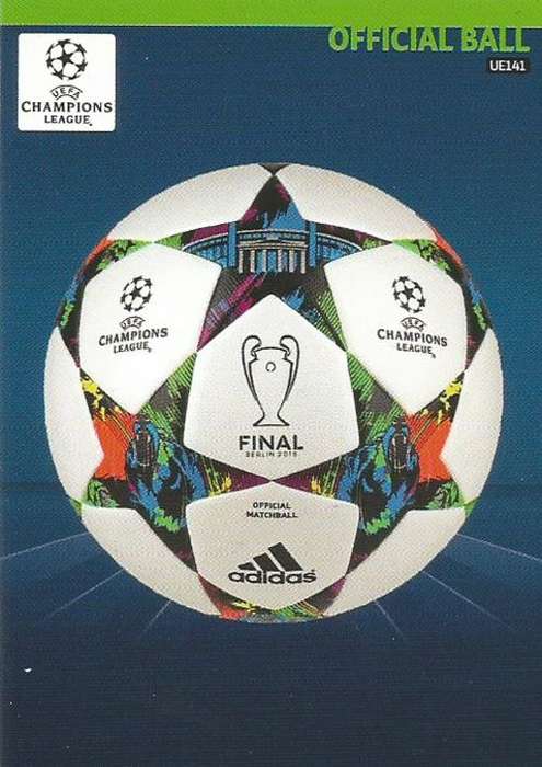CHAMPIONS LEAGUE "UPDATES" 2015 - "OFFICIAL BALL" TRADING CARD UE141