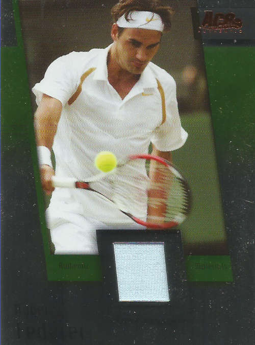 ROGER FEDERER - ACE AUTHENTIC 07 "GRAND SLAM II" - CERTIFIED BRONZE "MEMORABILIA" CARD JC1