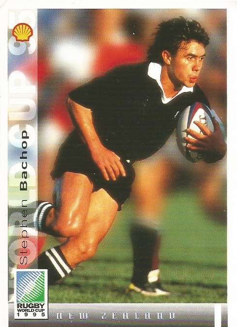 STEPHEN BACHOP - SPORTS DECK "RUGBY WORLD CUP 95" -  BASE TRADING CARD 167