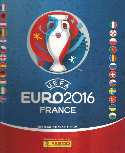 PANINI EURO 2016 - "STICKER COLLECTION"  - STICKER COLLECTION BOOK - EMPTY