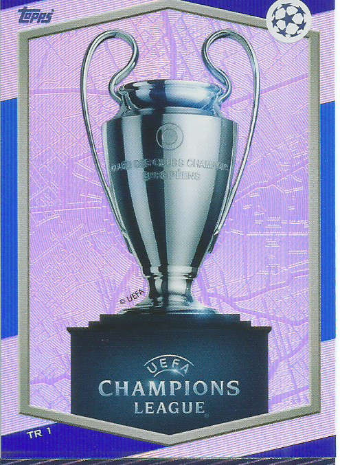 CHAMPIONS LEAGUE - CHAMPIONS LEAGUE 2016/17 - "TROPHY" FOIL TRADING CARD