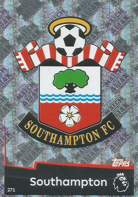 SOUTHAMPTON - MATCH ATTAX 2018/2019 - SILVER "CLUB BADGE" TRADING CARD