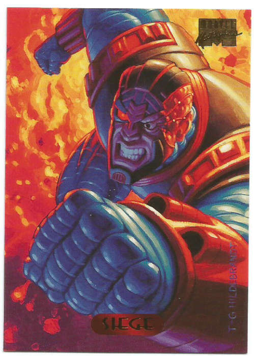 SIEGE - MARVEL MASTERPIECES 1994 TRADING CARD 109