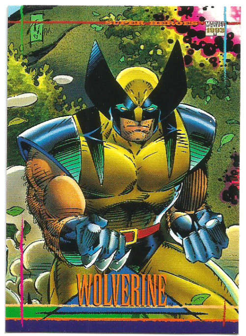 WOLVERINE - MARVEL UNIVERSE 1993 TRADING CARD