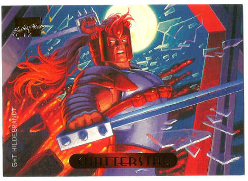 SHATTERSTAR - MARVEL MASTERPIECES 1994 TRADING CARD 107