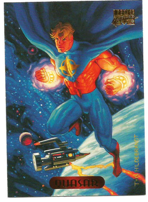 QUASAR - MARVEL MASTERPIECES 1994 TRADING CARD 96