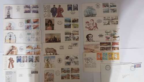SOUTH WEST AFRICA - LOT of 32 1st Day Covers - No Duplicates