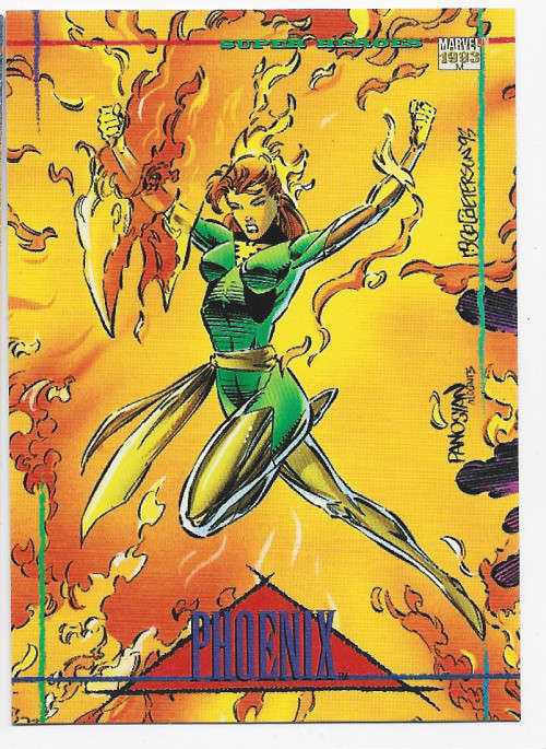 PHOENIX - MARVEL UNIVERSE 1993 TRADING CARD 41