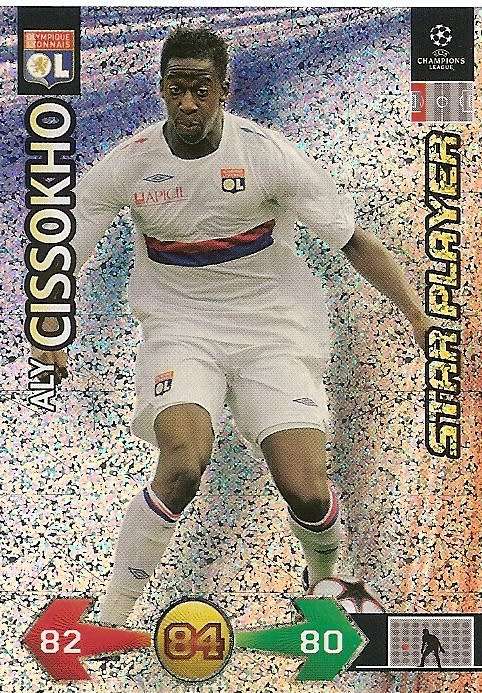 ALY CISSOKHO(O. Lyon) - PANINI `CHAMPIONS LEAGUE UPDATES` 2009/10 - `STAR PLAYER` TRADING CARD