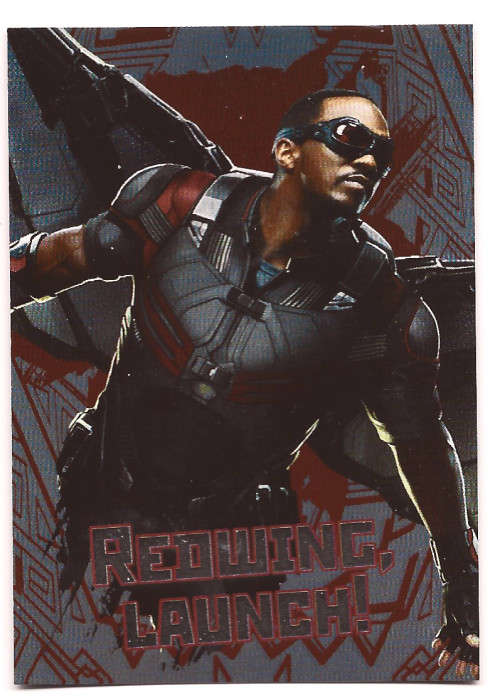 FALCON - MARVEL `MARVEL CIVIL WAR 2016` - FOIL TRADING CARD 93