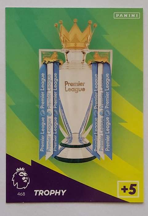 PANINI Adrenalyn English Premier League 2021/2022 - `TROPHY` TRADING CARD 468