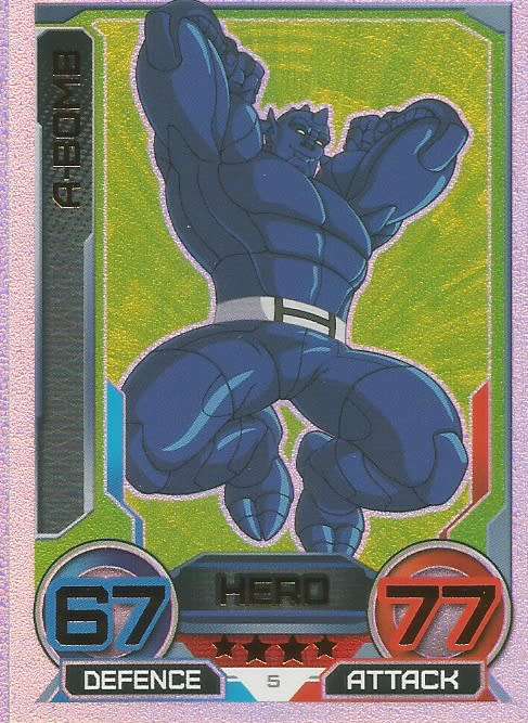 A-BOMB - `MARVEL HERO ATTAX` 2014/15 TOPPS - `HOLOGRAPHIC` TRADING CARD 5
