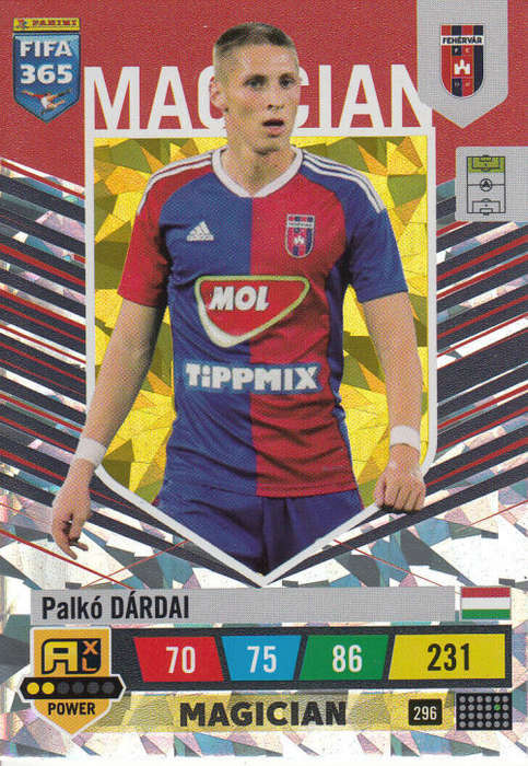 PALKO DARDAI - PANINI `FIFA 365 COLLECTION` 2023 - `MAGICIAN` FOIL TRADING CARD 296