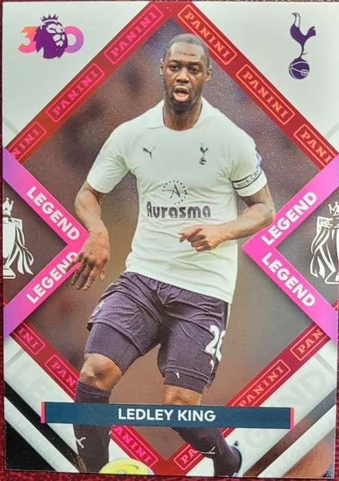 LEDLEY KING (Spurs) - PANINI English Premier League 2022/23 -  LIMITED EDITION`LEGEND` TRADING CARD