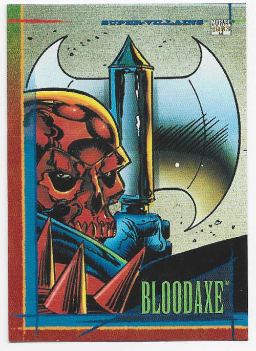 BLOODAXE - MARVEL UNIVERSE 1993 -  TRADING CARD 97