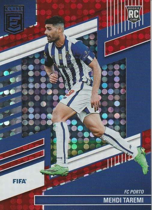 MEHDI TAREMI (FC Porto) - PANINI DONRUSS ELITE EPL 2023 - `RED DISCO` FOIL TRADING CARD 76