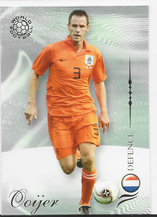 ANDRE OOIJER (Holland) - FUTERA WORLD FOOTBALL 2007 COLLECTION - RARE TRADING CARD 48
