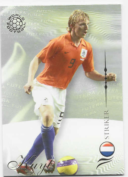 DIRK KUYT (Holland) - FUTERA WORLD FOOTBALL 2007 COLLECTION - RARE TRADING CARD 161