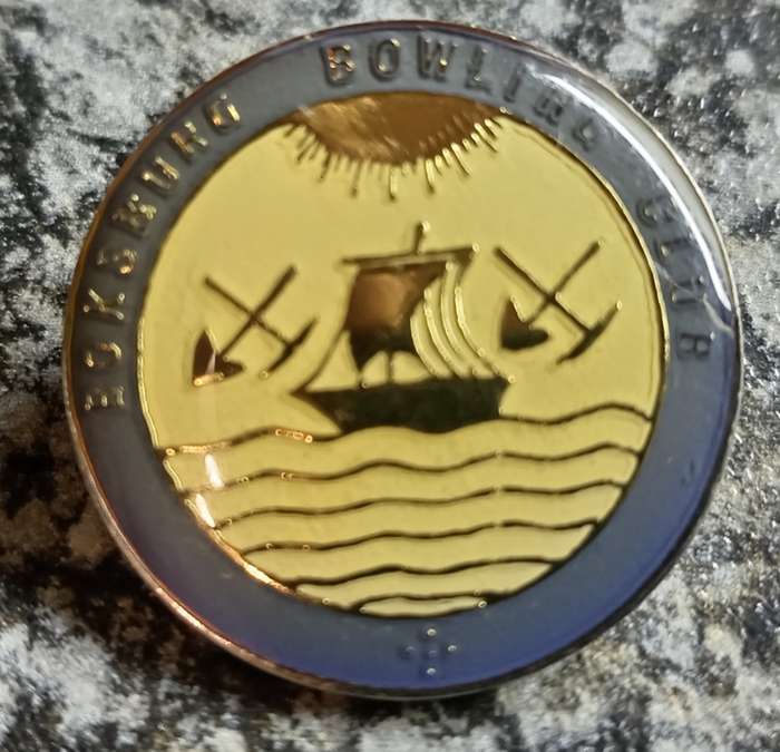 Boksburg Bowls Club - Bowls Lapel Badge