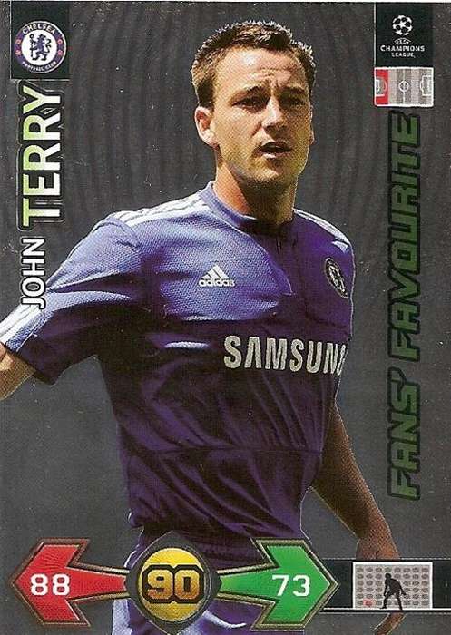 CHAMPIONS LEAGUE S/STRIKES 2009/10 - JOHN TERRY FANS FAVOURITE CARD