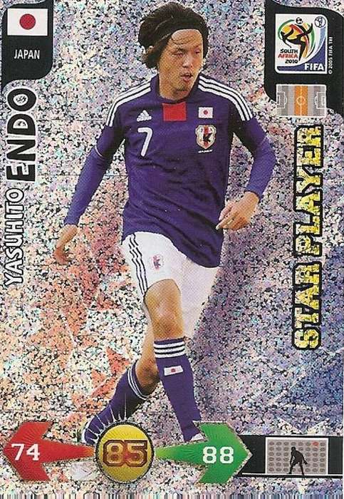 FIFA 2010 WORLD CUP ADRENALYN XL - YASUHITO ENDO "STAR PLAYER" CARD