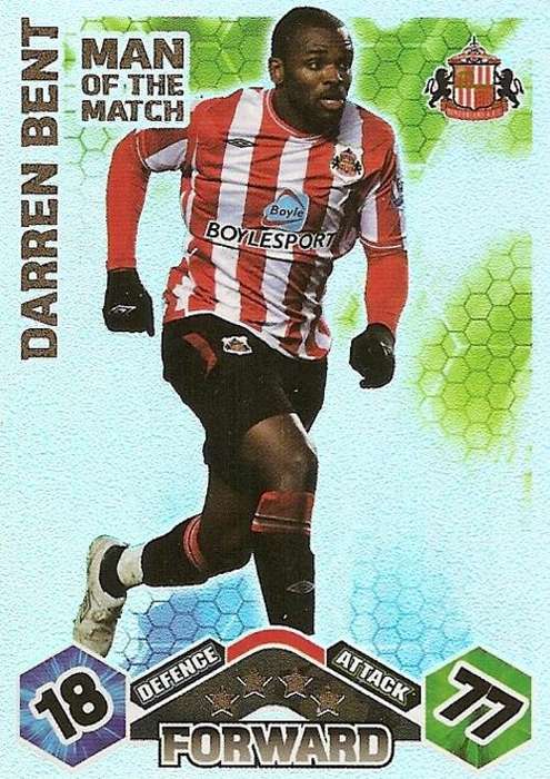 MATCH ATTAX EXTRA 09/10 - DARREN BENT M/MATCH