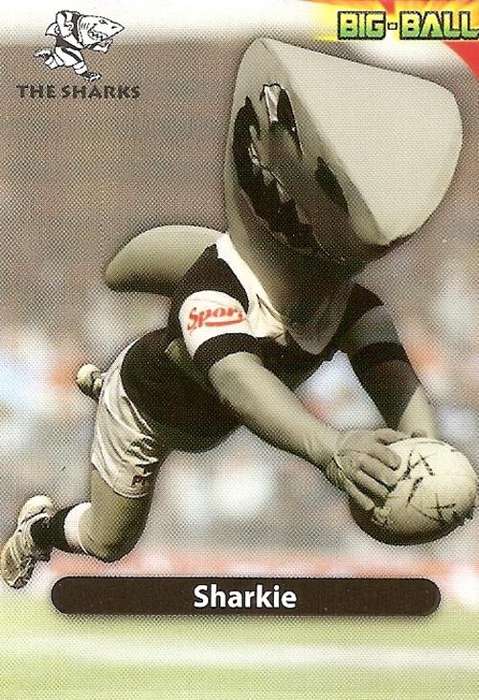 2010 BIG BALL RUGBY COLLECTION - `SHARKIE` TRADING CARD TS34