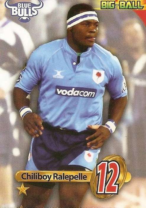 CHILIBOY RALEPELLE - BIG BALL 2010 RUGBY COLLECTION -  BASE TRADING CARD BB05
