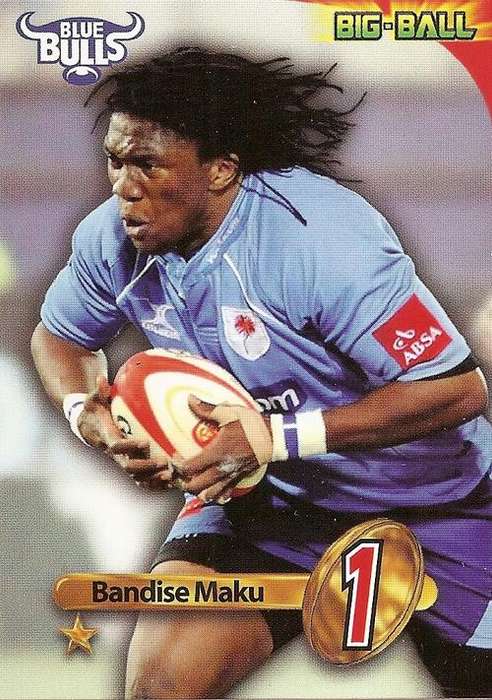 BANDISE MAKU - BIG BALL 2010 RUGBY COLLECTION -  BASE TRADING CARD BB03