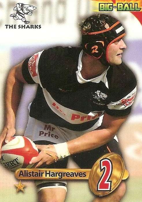 ALISTAR HARGREAVES - BIG BALL 2010 RUGBY COLLECTION -  BASE TRADING CARD TS02