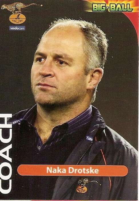 NAKA DROTSKE - 2010 BIG BALL RUGBY COLLECTION -  COACH TRADING CARD CH37