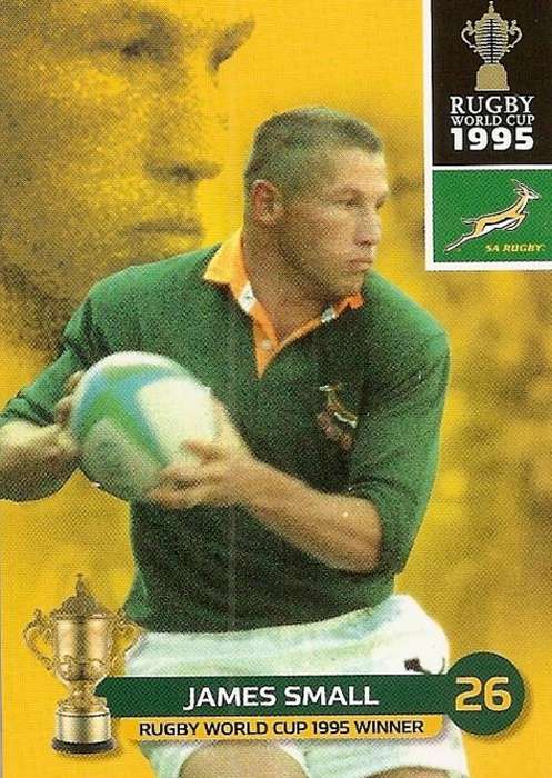JAMES SMALL - BIG BALL 2011 RUGBY WORLD CUP COLLECTION -  BASE TRADING CARD 191