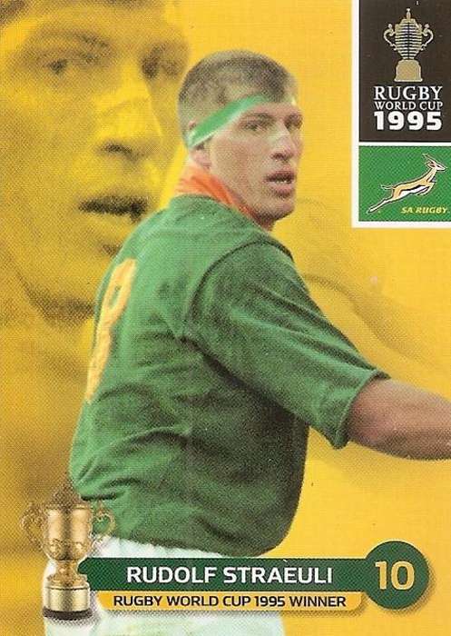 RUDOLF STRAEULI - BIG BALL 2011 RUGBY WORLD CUP COLLECTION - BASE TRADING CARD 205