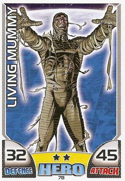 HERO ATTAX 2011 - MARVEL UNIVERSE - BASE CARD 78