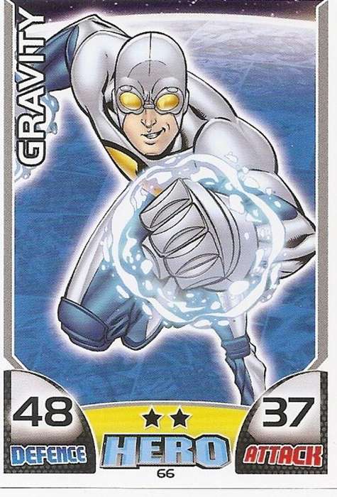 HERO ATTAX 2011 - MARVEL UNIVERSE - BASE CARD 66