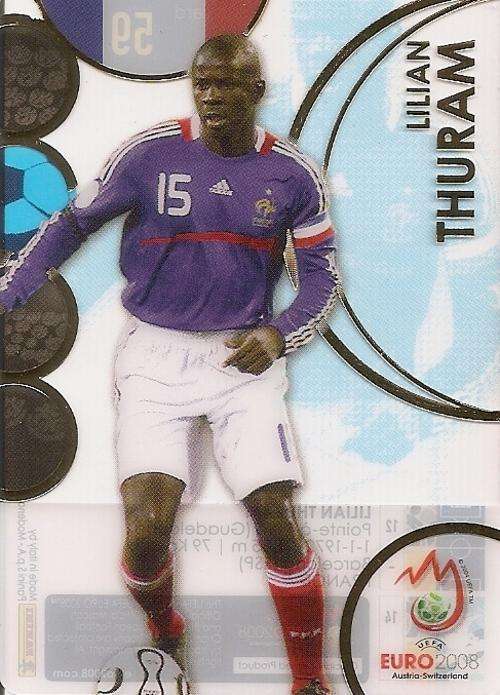 LILLIAN THURAN "GOLD ULTRA" CARD - EURO 2008 - PANINI PREMIUM COLLECTION