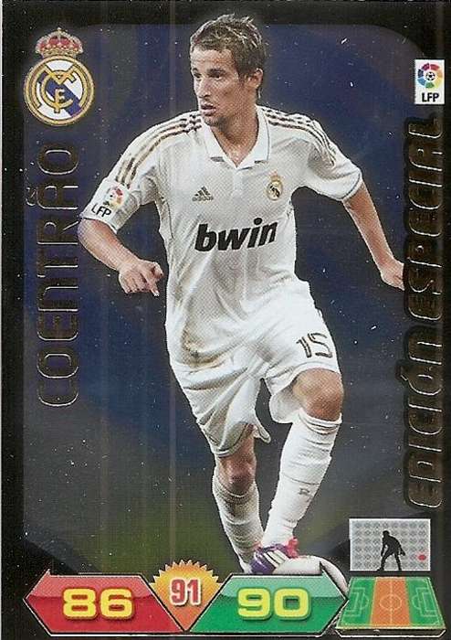 FABIO COENTRAO "LIMITED EDITION" CARD - SPAIN LA LIGA ADRENALYN XL 2012