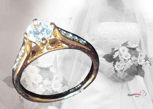 Ring - 18k GP 0.60ct CZ Ring