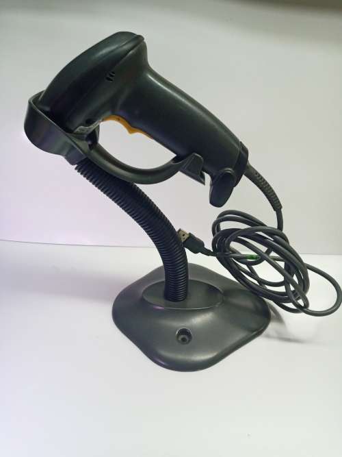 Barcode Scanner Symbol LS4208 incl stand (used) please read description